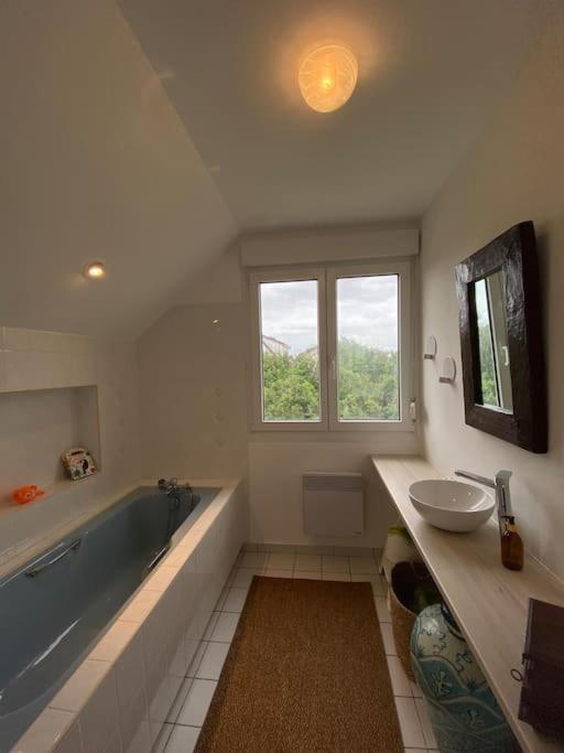 Grande Maison Chaleureuse Avec Vue Mer Imprenable Criel-sur-Mer Eksteriør bilde