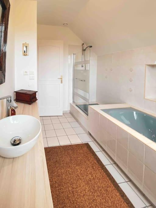 Grande Maison Chaleureuse Avec Vue Mer Imprenable Criel-sur-Mer Eksteriør bilde